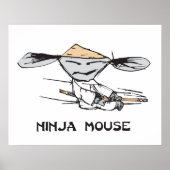 Ninja Mouse Poster (Vorne)
