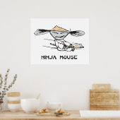 Ninja Mouse Poster (Küche)