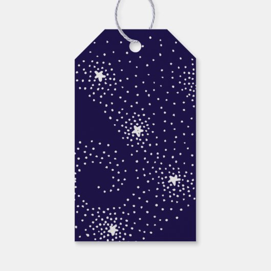 NINJA Movie Star Warrior Kicking it Karate Party Geschenkanhänger (Rückseite)