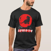Ninja neko/Samurai Neko/Japanisches Katzen/Grafisc T-Shirt (Vorderseite)