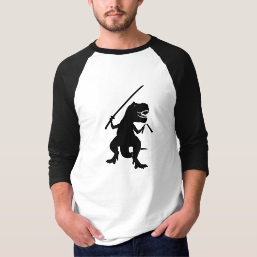 Ninja Nicky T-Rex T-Shirt (Vorderseite)