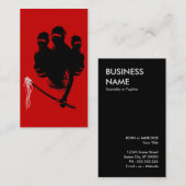 Ninja Nuodles Visitenkarte (Vorne/Hinten)