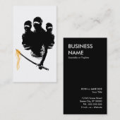 Ninja Nuodles Visitenkarte (Vorne/Hinten)