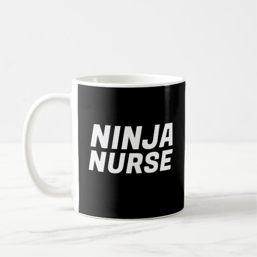 NINJA NURSE KAFFEE TASSE (Links)