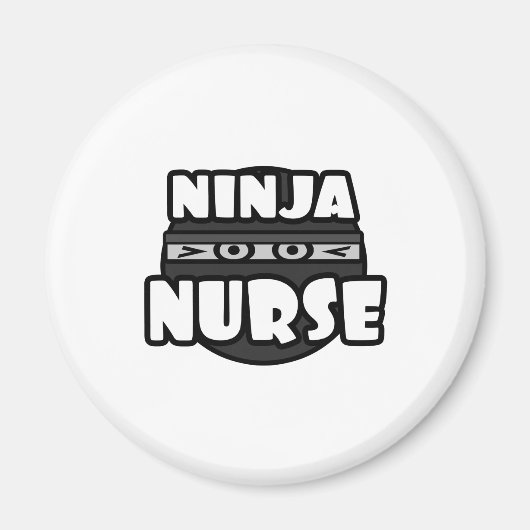 Ninja Nurse Magnet (Vorne)