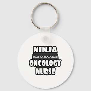 Ninja Oncology Nurse Schlüsselanhänger