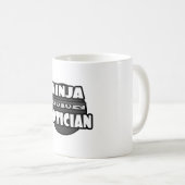 Ninja Optician Kaffeetasse (VorderseiteRechts)