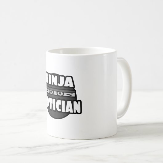 Ninja Optician Kaffeetasse (VorderseiteRechts)