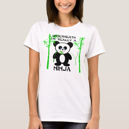 ninja Panda T-Shirt (Vorderseite)