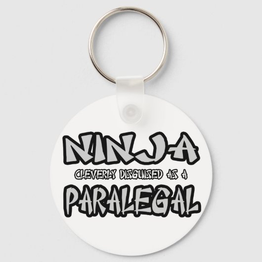 Ninja...Paralegal Schlüsselanhänger (Vorderseite)