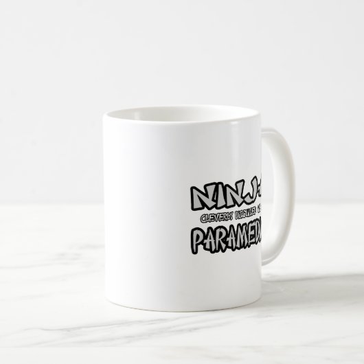 Ninja...paramedic Kaffeetasse (VorderseiteRechts)