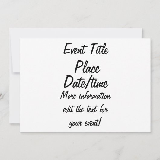 Ninja-Party Einladung (Rückseite)