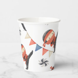 Ninja Party Paper Cups | Ninja Party Cups Pappbecher