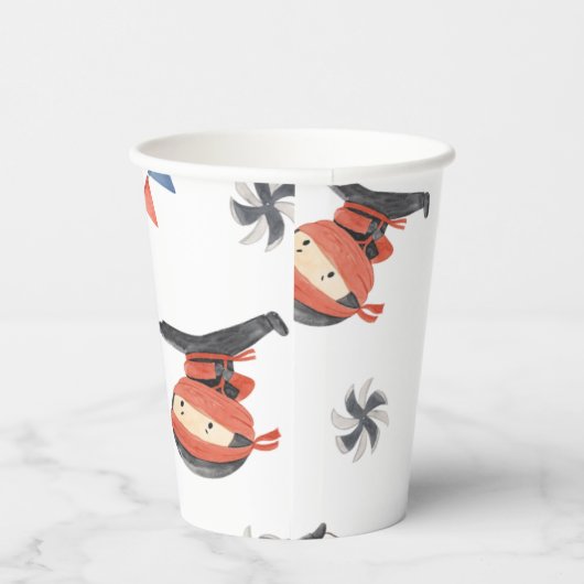 Ninja Party Paper Cups | Ninja Party Cups Pappbecher (Rechts)