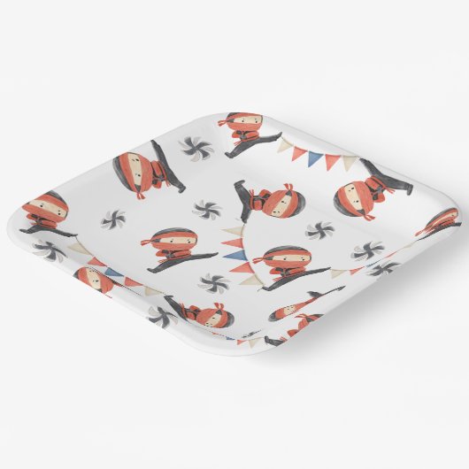 Ninja Party Paper Teller | Ninja-Teller (Gewinkelt)