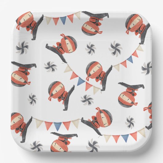 Ninja Party Paper Teller | Ninja-Teller (Vorderseite)