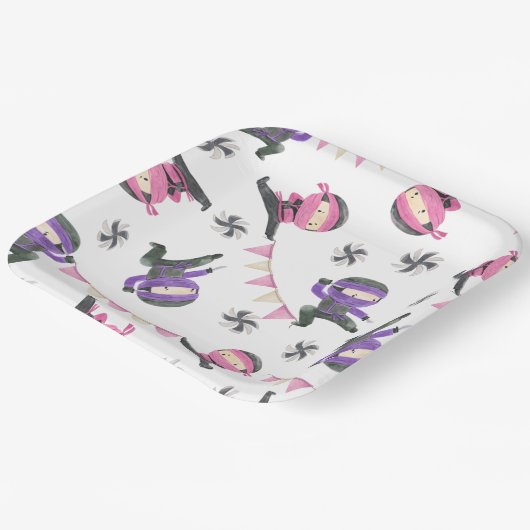 Ninja Party Paper Teller | Ninja-Teller (Gewinkelt)