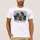 Ninja-Party T-Shirt (Vorderseite)
