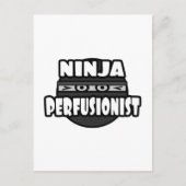 Ninja Perfusionist Postkarte (Vorderseite)