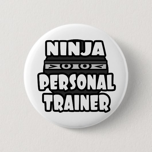 Ninja Personal Trainer Button (Vorderseite)