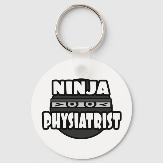 Ninja Physiatrist Schlüsselanhänger (Vorderseite)
