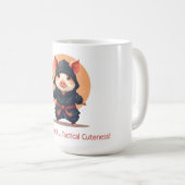 Ninja Pig Kaffeetasse (VorderseiteRechts)