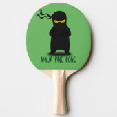 Ninja Ping Pong Paddle Tischtennis Schläger (Rückseite)