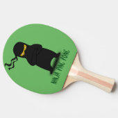 Ninja Ping Pong Paddle Tischtennis Schläger (Seitenansicht)