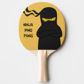 Ninja Ping Pong Paddle Tischtennis Schläger (Vorderseite)