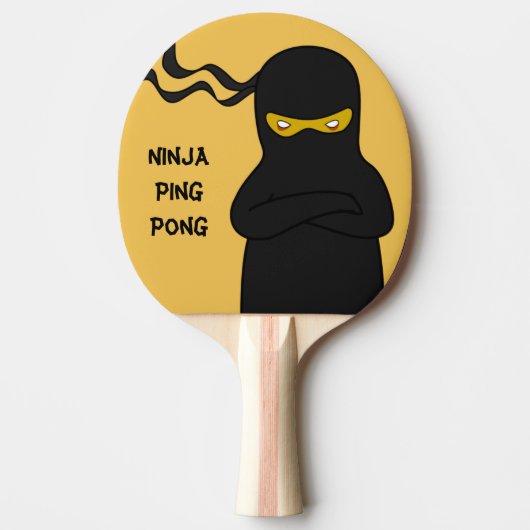 Ninja Ping Pong Paddle Tischtennis Schläger (Vorderseite)