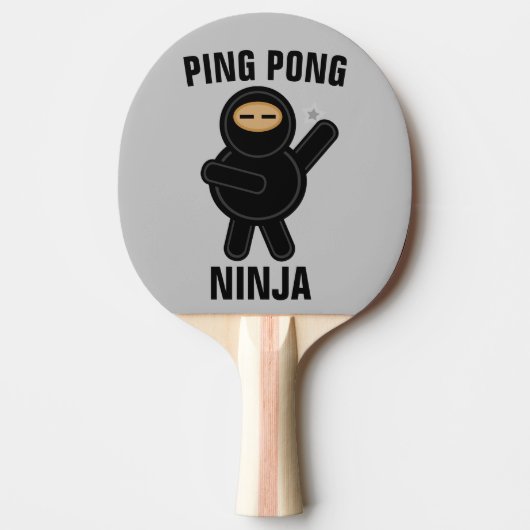 NINJA PING PONG PADDLES TISCHTENNIS SCHLÄGER (Vorderseite)