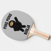 NINJA PING PONG PADDLES TISCHTENNIS SCHLÄGER (Seitenansicht)