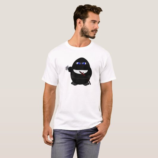 Ninja Pinguin T-Shirt (Vorne ganz)
