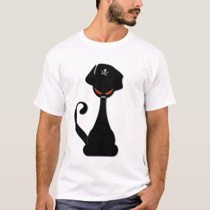 Ninja Piraten-Katze T-Shirt