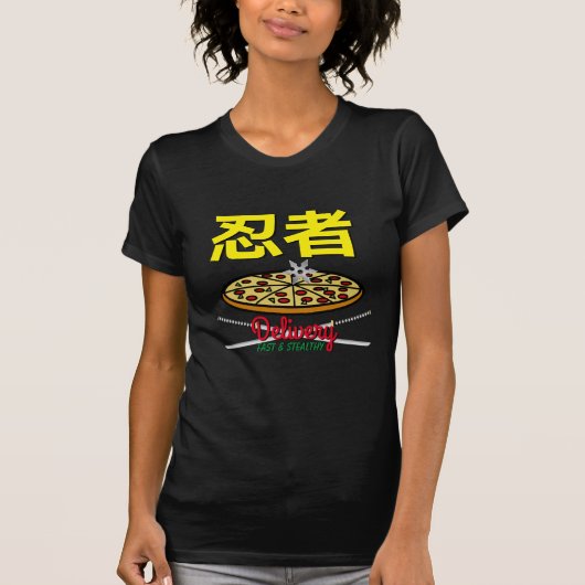 Ninja Pizza Delivery T - Shirt (Vorderseite)