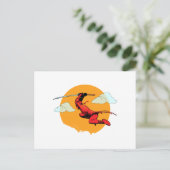 Ninja Postcard Postkarte (Stehend Vorderseite)