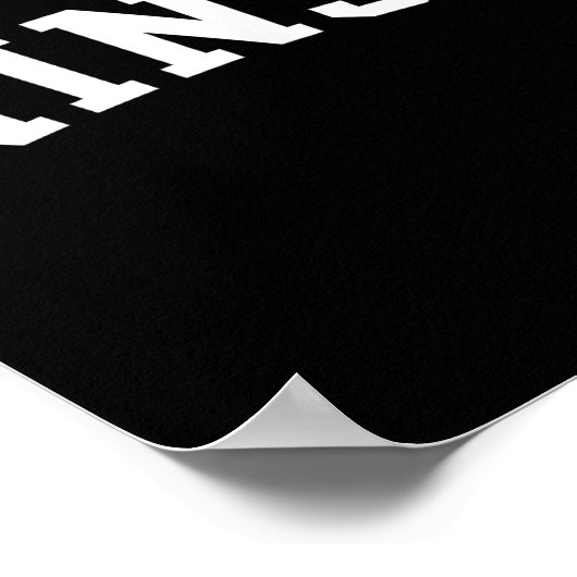 Ninja Poster (Ecke)