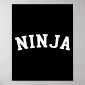 Ninja Poster (Vorne)