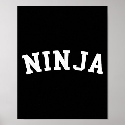 Ninja Poster (Vorne)