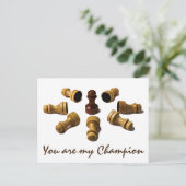 Ninja Postkarte (Stehend Vorderseite)