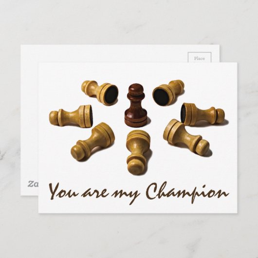 Ninja Postkarte (Vorne/Hinten)