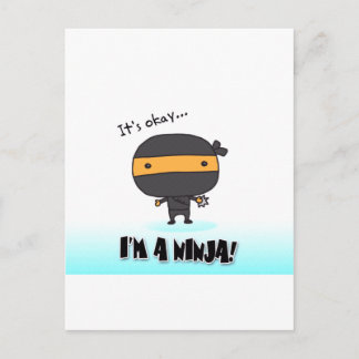 NINJA POSTKARTE