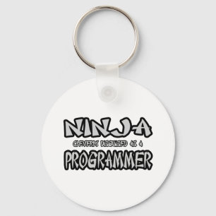 Ninja...Programmierer Schlüsselanhänger