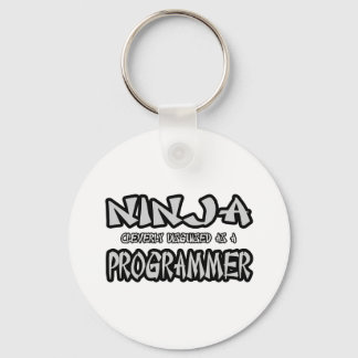 Ninja...Programmierer Schlüsselanhänger