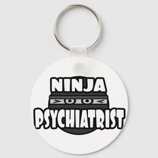 Ninja Psychiatrist Schlüsselanhänger (Vorderseite)