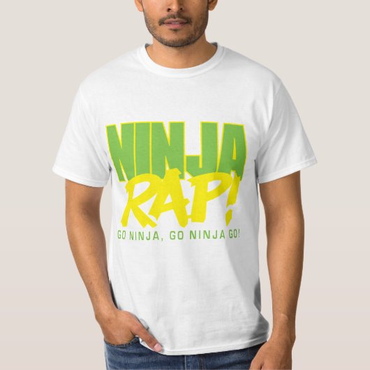 Ninja Rap! Gehen Ninja, gehen Ninja gehen! T-Shirt (Vorderseite)