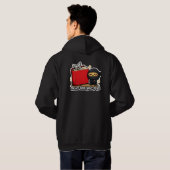 Ninja Reader Hoodie (Schwarz voll)