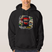 Ninja Reader Hoodie (Vorderseite)