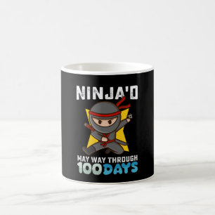Ninja schlich sich auf May-Weise durch 100 Schulta Kaffeetasse