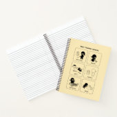 Ninja-Schulungen, benutzerdefinierte Farbe Notizblock (Innenseite)